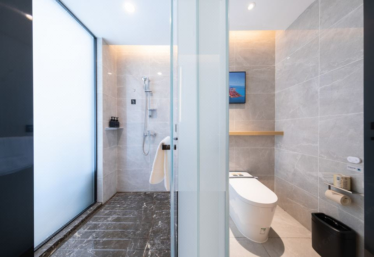 Bathroom 3, Atour S Hotel Shandong Gangkou Mansion CBD Jinan, Jinan