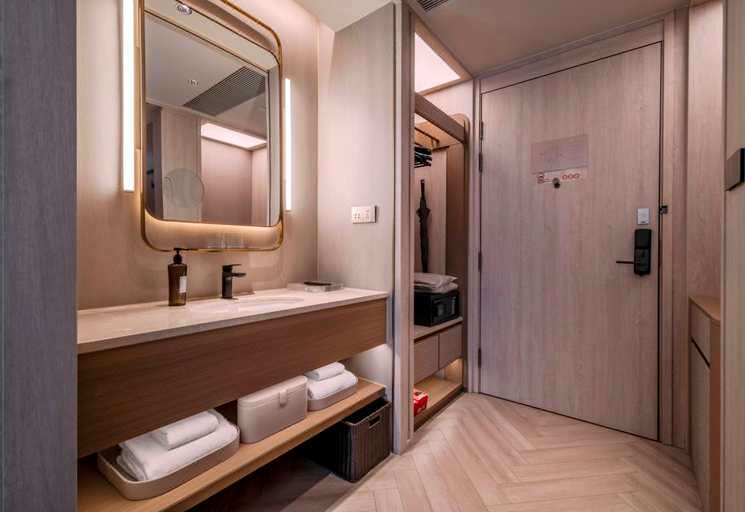 Bathroom 4, Crystal Orange Hotel Shenzhen Nanshan Xinhaofang, Shenzhen