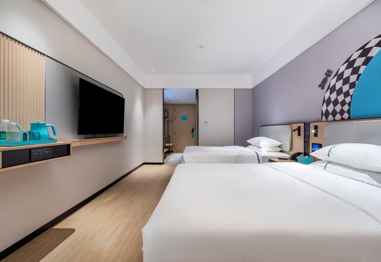 Bedroom 2, City Comfort Inn Leshan Giant Buddha, Leshan