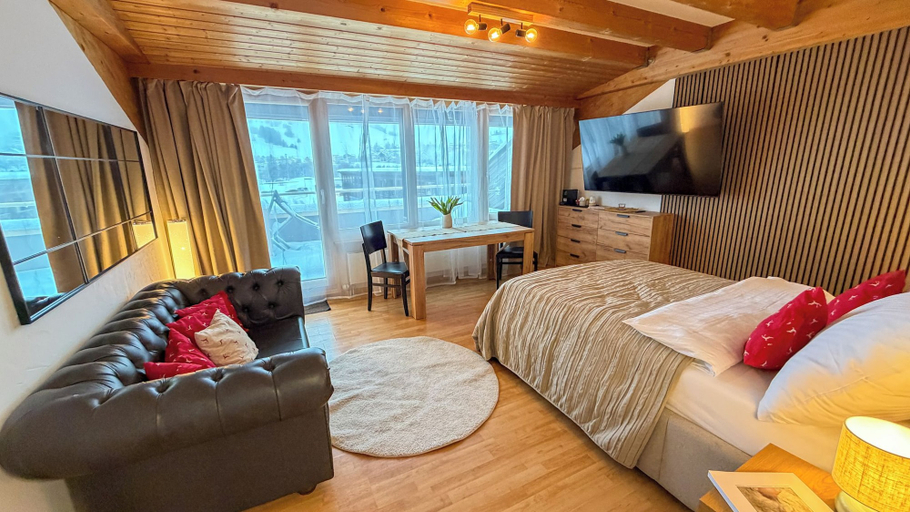 Room 4, Plan-B Stay, Maloja