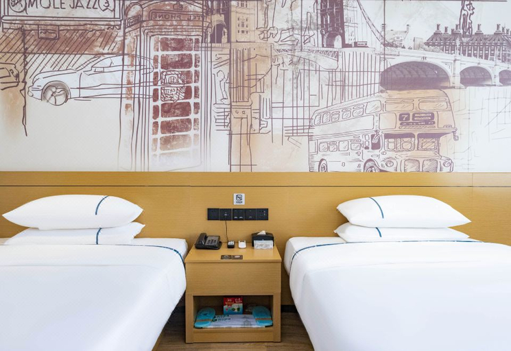 Bedroom 2, City Comfort Inn Xingye County Government Square, Yulin