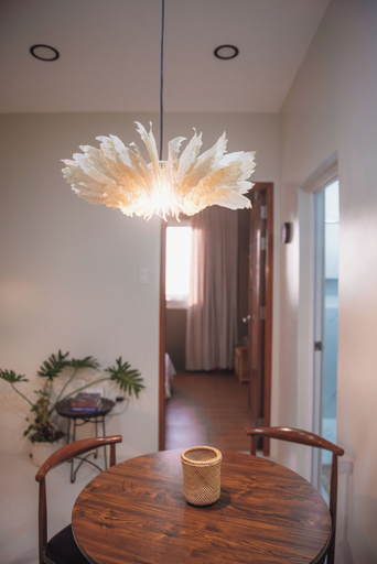 Dining room 3, 1BR Stylish Seaview Apartment Near The Beach With Wifi, San Fernando City