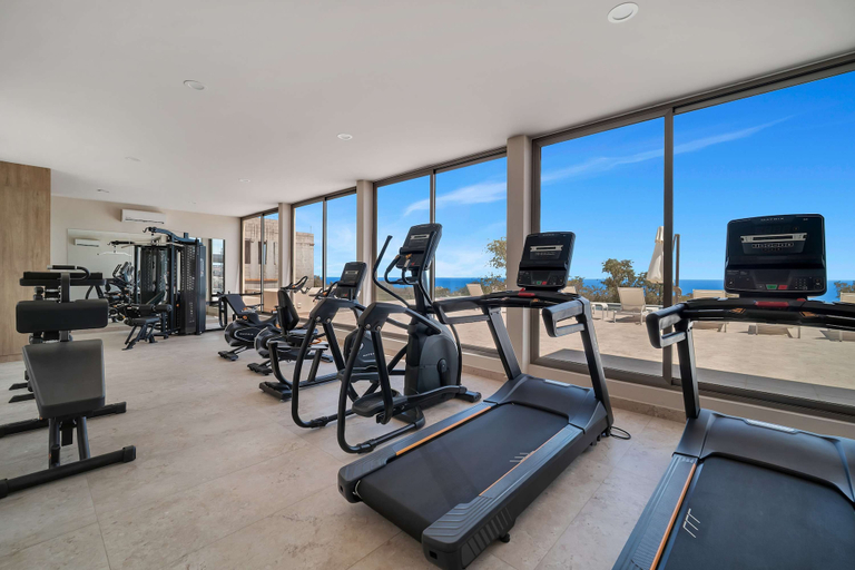 Fitness facility 3, Marvelous Brand New 2 BR Condo - Pool With Ocean Views, La Paz