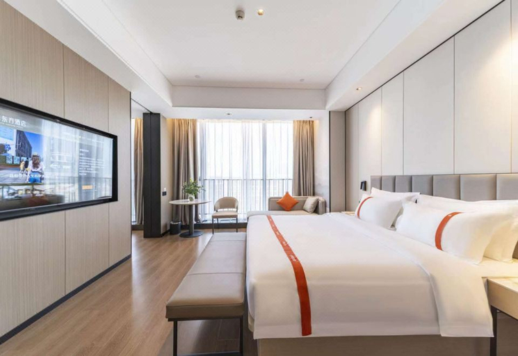 Bedroom 2, GreenTree Eastern Hotel Fuzhou South High-Speed Railway Station, Fuzhou