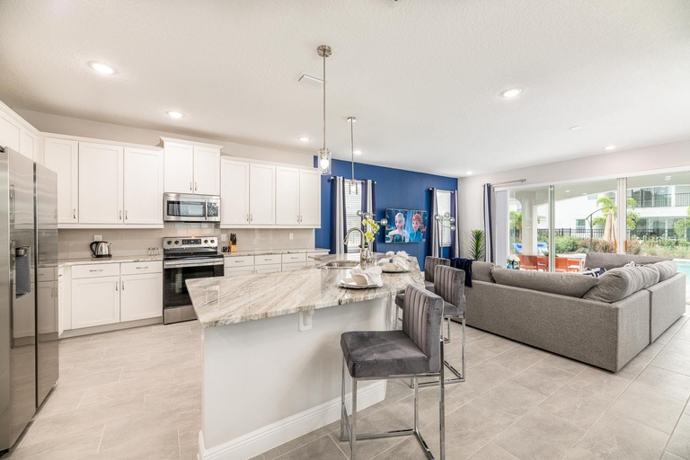 Private kitchen 3, Sophisticated Villa With Movie Room at Encore, Osceola