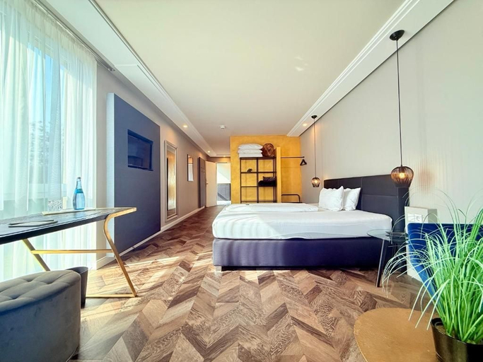 Bedroom 2, Boutique Hotel Zuckerfabrik, Stuttgart