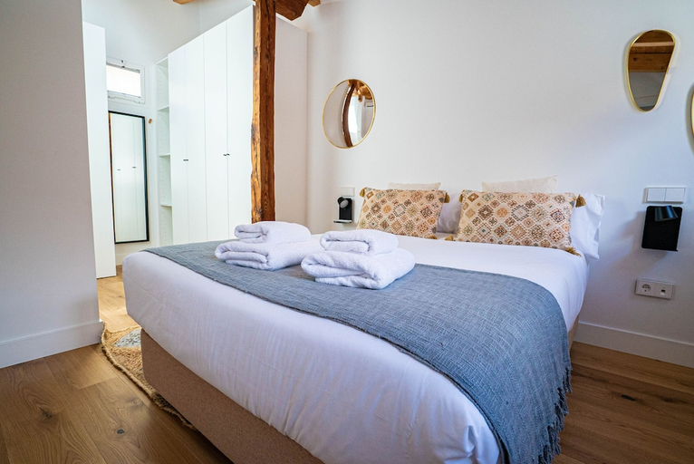 Bedroom 2, Smartr Madrid Gran Vía Apartments, Madrid