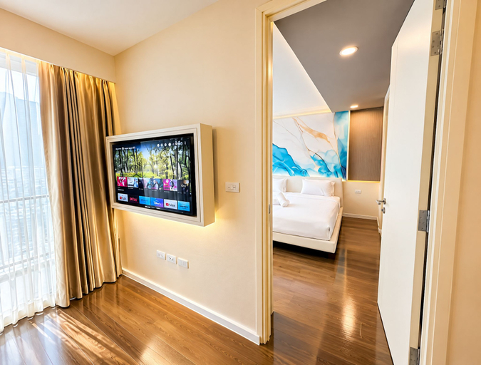 Living room 3, Private Access to the Beach in Pattaya Jomtien, Sattahip