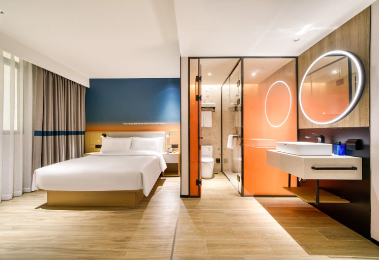 Bedroom 3, Nihao Hotel Hangzhou Xiasha University Town Yunshui Metro Station, Hangzhou
