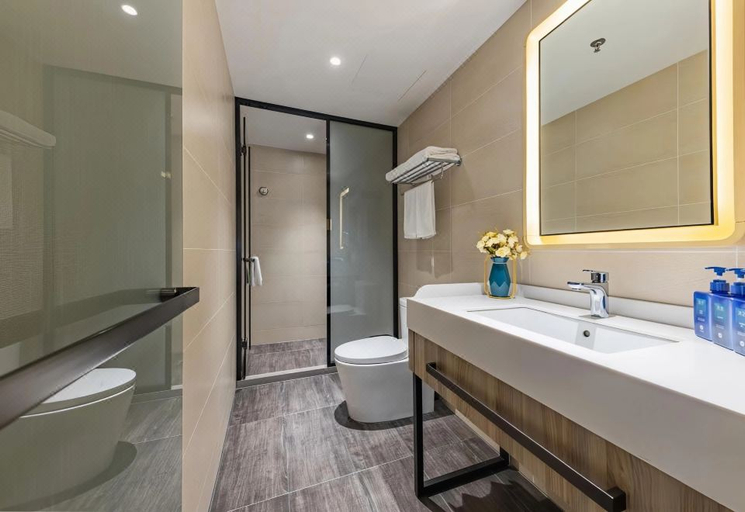 Bathroom 3, Qingting Hotel (Qingyang Dongfang Lijingmao), Qingyang