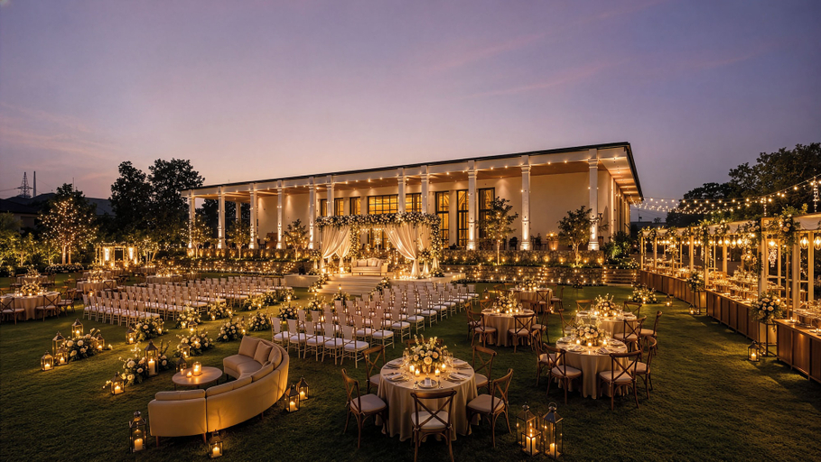 Outdoor banquet area 2, ZANA Luxury Escape Dehradun, Dehradun