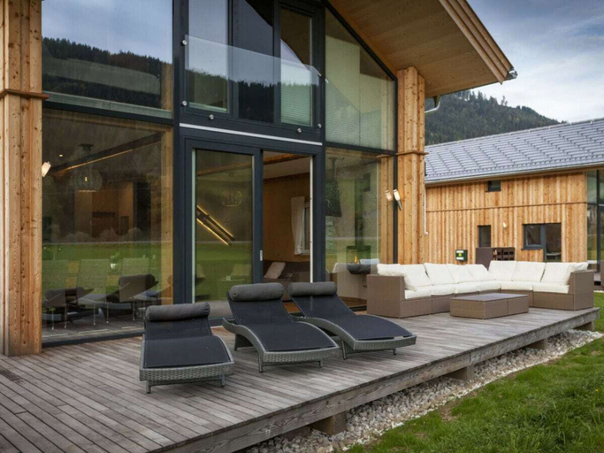 Terrace/patio 4, Cabin in Murau With Sauna and Terrace, Murau