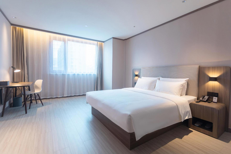 Bedroom 2, Hanting Hotel Handan She County Longshan Street, Handan