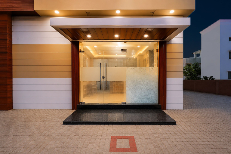 Exterior detail 4, Townhouse Kurukshetra University, Kurukshetra