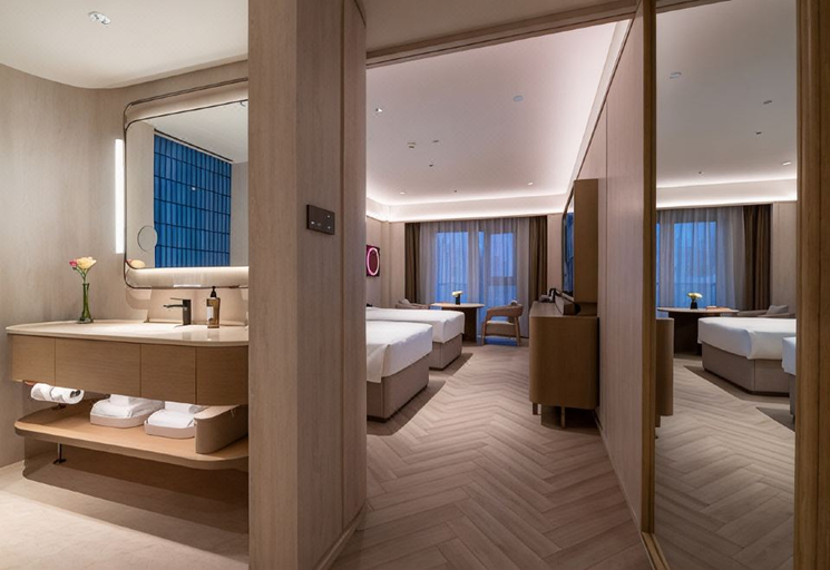 Bedroom 2, Crystal Orange Beijing Tiantan Hospital And Head, Beijing