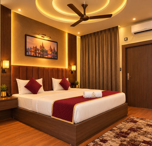 Bedroom 2, Hotel Arcadia Awadh Ayodhya, Basti