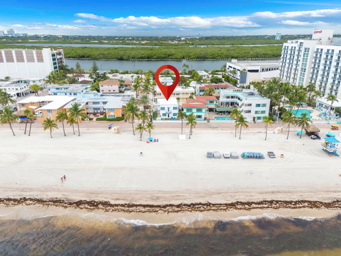 Aerial view 3, Between Sand & Sea Beach Home, Broward