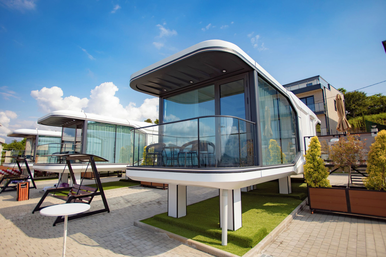 Terrace/patio 5, Mars Oasis Capsule Hotel, Batumi