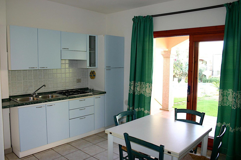 Private kitchen 2, Flat With Pool in Badus Resort, Olbia-Tempio