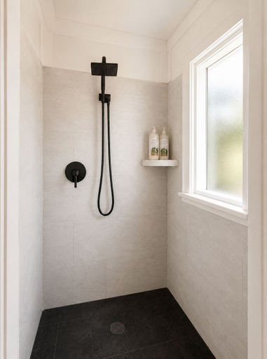 Bathroom 2, Tucked Inn, Capital