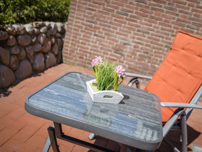 Terrace/patio, 1 in the House "trischen", Nordfriesland
