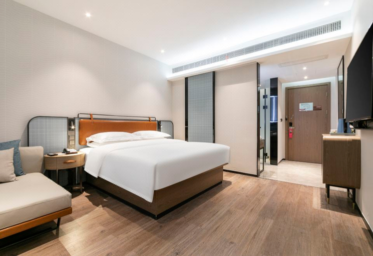 Bedroom 2, Echarm Hotel (Macheng Square Branch), Huanggang