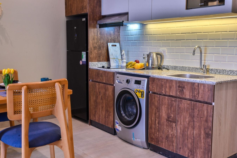 Private kitchen, Luxury stay at Degla by Spacey #66, Al-Ma'adi