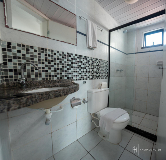 Bathroom 5, Rede Andrade Casa Blanca Hotel, Fortaleza