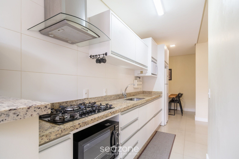 Private kitchen 4, Apart With Barbecue 200m From the Beach Rpn0101, Florianopolis