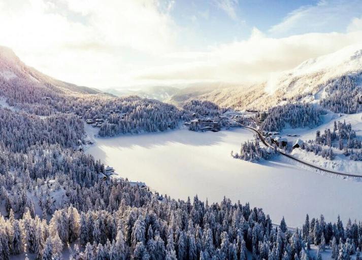 Aerial view 5, Cabin in Turrach With Sauna and Wi-fi, Murau
