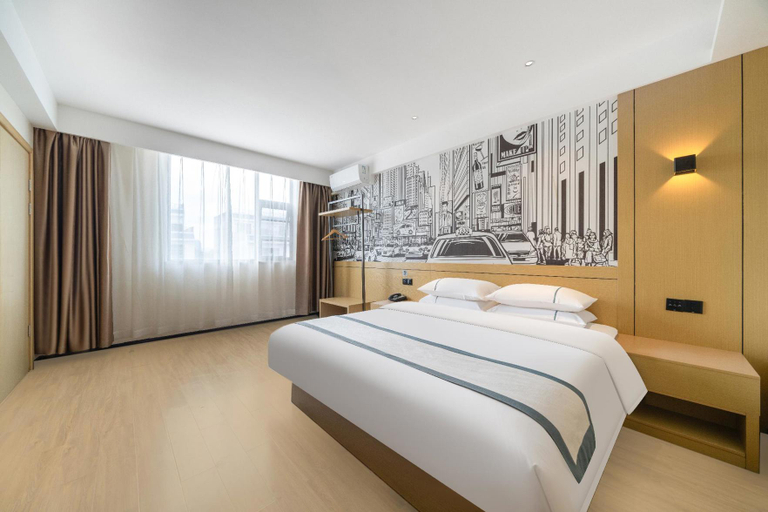 Bedroom 2, City Comfort Inn Wuzhou Cangwu County Administration Center, Wuzhou