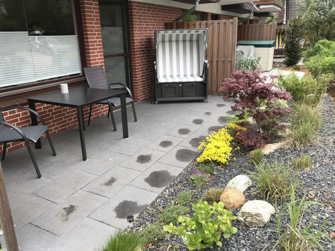Terrace/patio 3, Holiday Apartment With 1 Bedroom, Nordfriesland