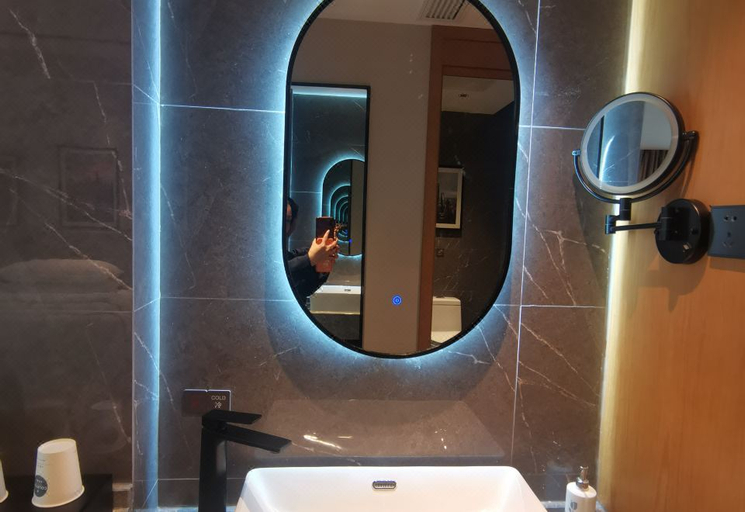 Bathroom 3, Borrman Hotel Beihai Hepu High-Speed Railway Station Haisi Shougang, Beihai