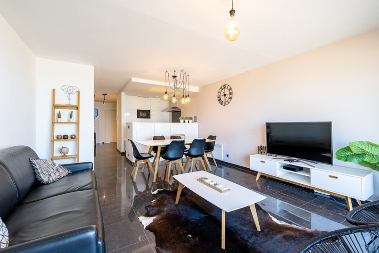 Living room 4, Apartment in Blankenberge with Sea View, West-Vlaanderen