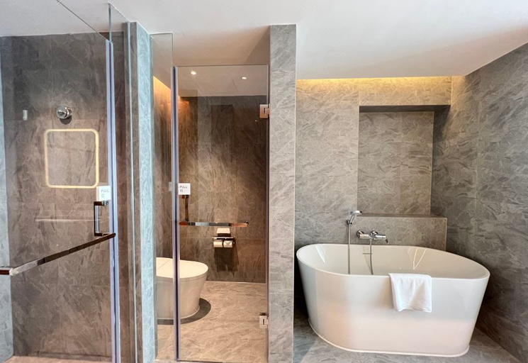 Bathroom 3, Home2 Suites by Hilton Wuhan Wuchang Riverside, Wuhan