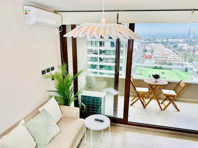 Living area, Vista Incomparable - AC- Estacionamiento, Cordillera