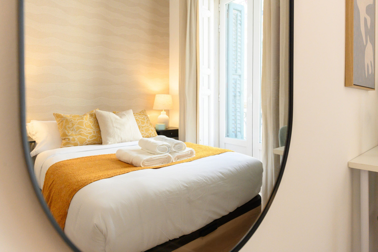 Room 4, M Cer822 Apartamento de 1 Dormitorio con Balc n, Madrid