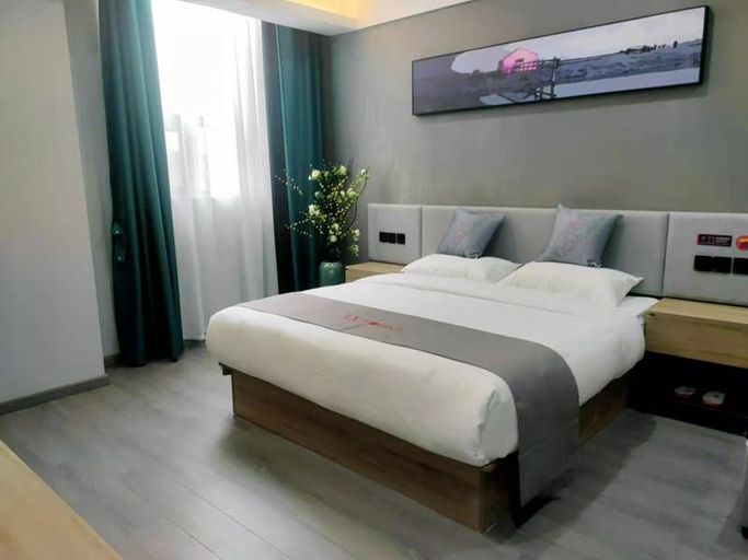 Bedroom, Junyi Collection Hotel (Zhangzhou Lixin Zhangcun Bus Station), Bozhou