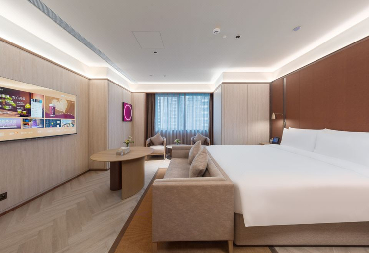 Bedroom 2, Crystal Orange Hotel Shenzhen Nanshan Xinhaofang, Shenzhen