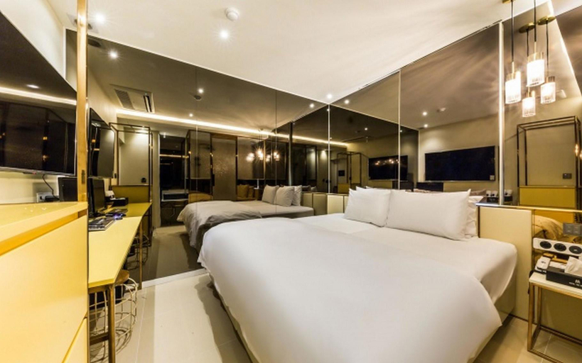 Bedroom 2, Yeoksam Hotel the Muse, Gangnam