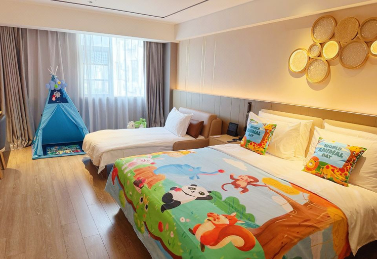 Bedroom 2, Orange Hotel Jiujiang Railway Station, Jiujiang