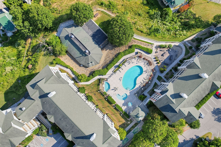 Aerial view 4, Sunrise Ridge Resort, Sevier