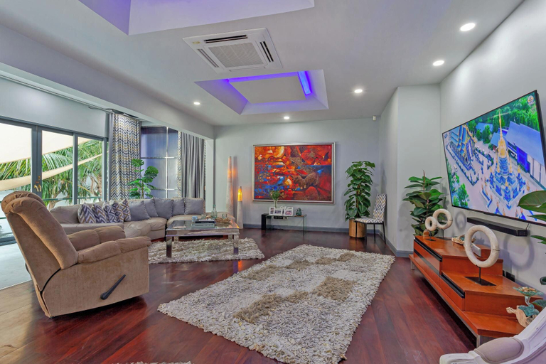 Living area 5, Pratumnak Hill Pool Villa 4BR (PH1), Pattaya