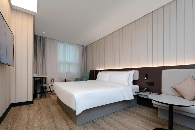 Bedroom 2, Hanting Hotel Wuhan Caidian Economic Development Zone Changfu Industrial Park, Wuhan