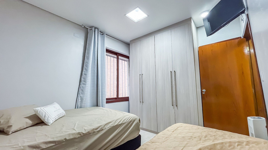 Room 4, SHB - Pé na Areia com Vista Mar, Santos