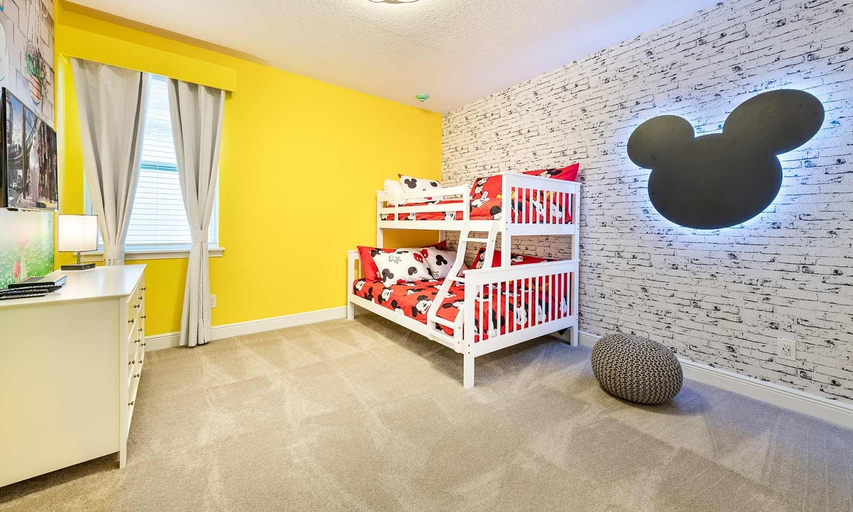 Room 3, Gleaming Villa With Themed Bedrooms at Encore, Osceola