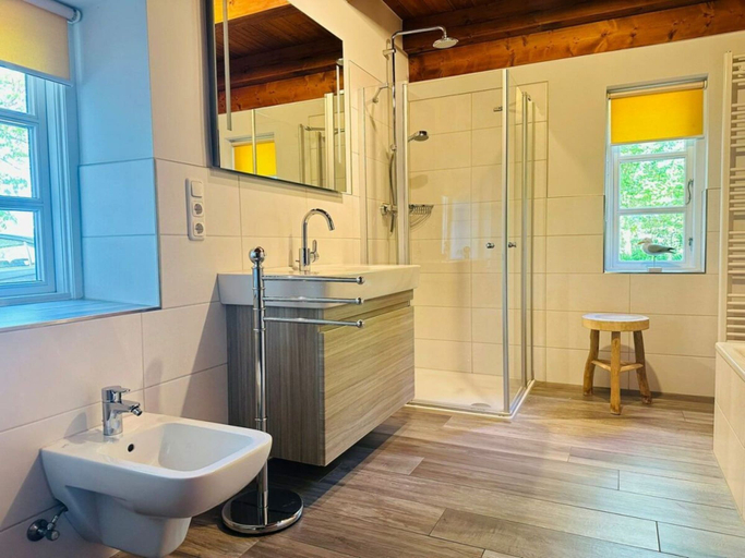 Bathroom 3, Holiday Home With 2 Bedrooms, Nordfriesland