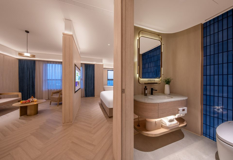 Bathroom 5, Crystal Orange Hotel Yancheng Municipal Government, Yancheng