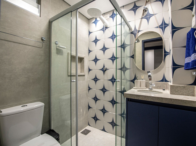 Bathroom 4, SHB - Studio Grego com Pé na Areia, Santos