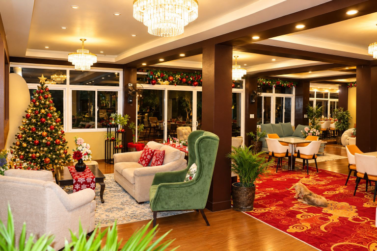 Living room 2, Room-beachfront Luxury, Resort Dome, Pri, Romblon